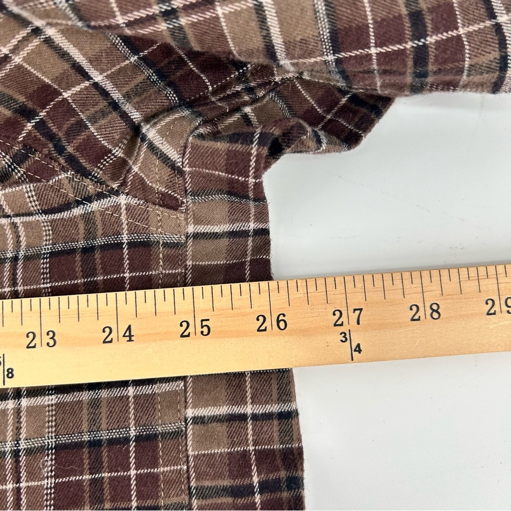 Ariat Rebar Flannel Shirt Mens XL Plaid Workwear Button Up Durable Rugged - Picture 7 of 9